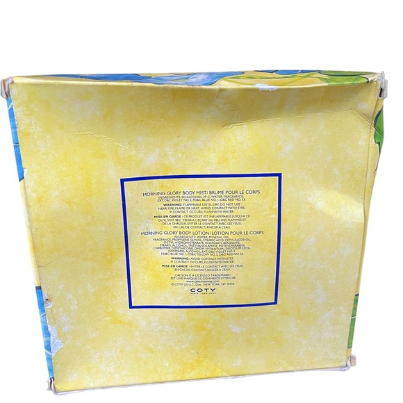 Vintage Calgon Morning Glory body mist & body lotion, NEW - Picture 4 of 4